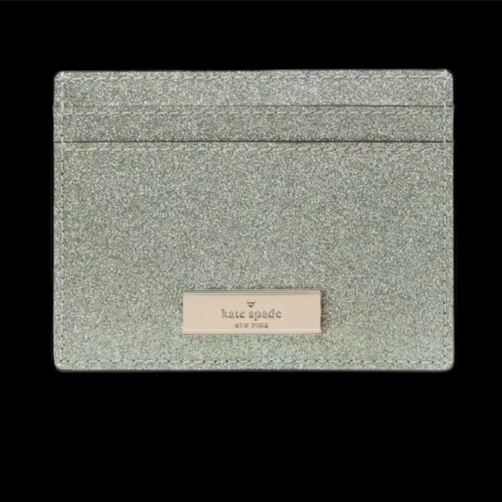 Kate Spade Kenzie Boxed Glitter Small Cardholder (Style Number KK323) - Picture 2 of 4